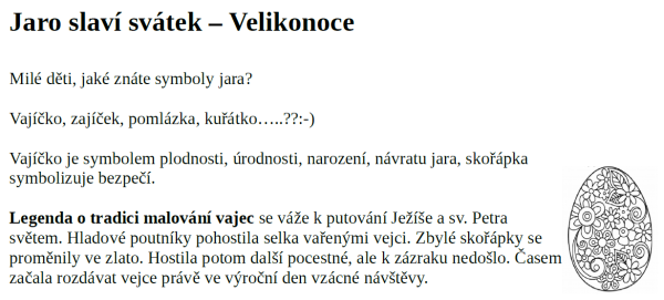 jaro-slavi-svatek-velikonoce
